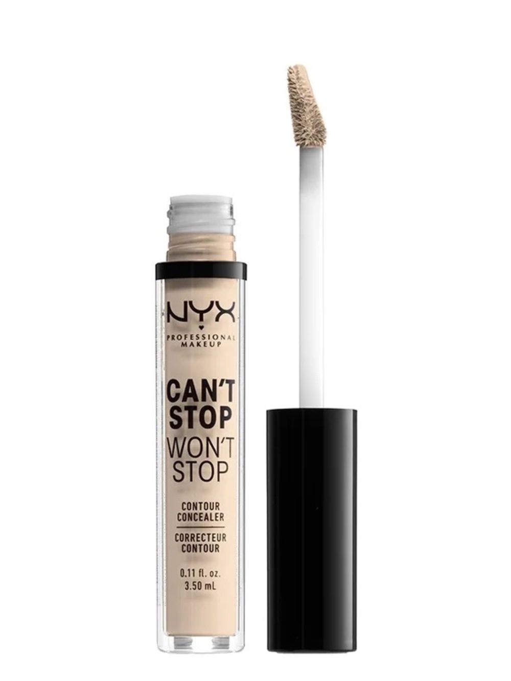 NYX Professional Makeup Can’t Stop Won’t Stop Contour Concealer, Fair